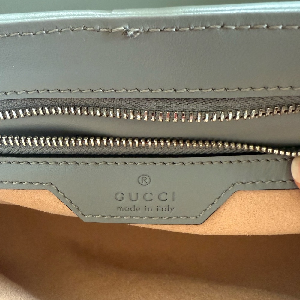 Lot of 2X ‼️Gucci Gray Marmont crossbody & Prada crossbody purse 💖 - Picture 10 of 16